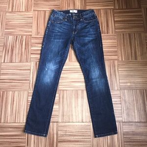 Cabi Dark Wash High Straight Jeans Size 2